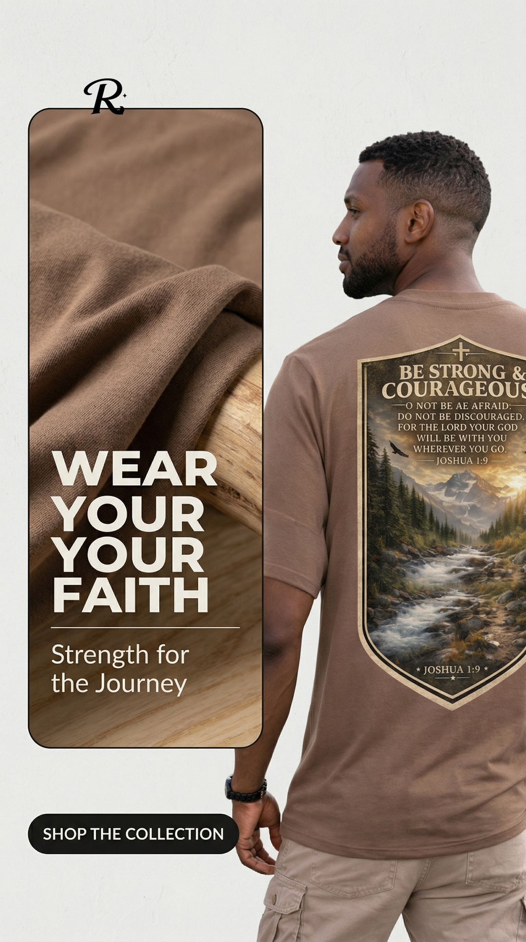 Strong and Courageous T-Shirt