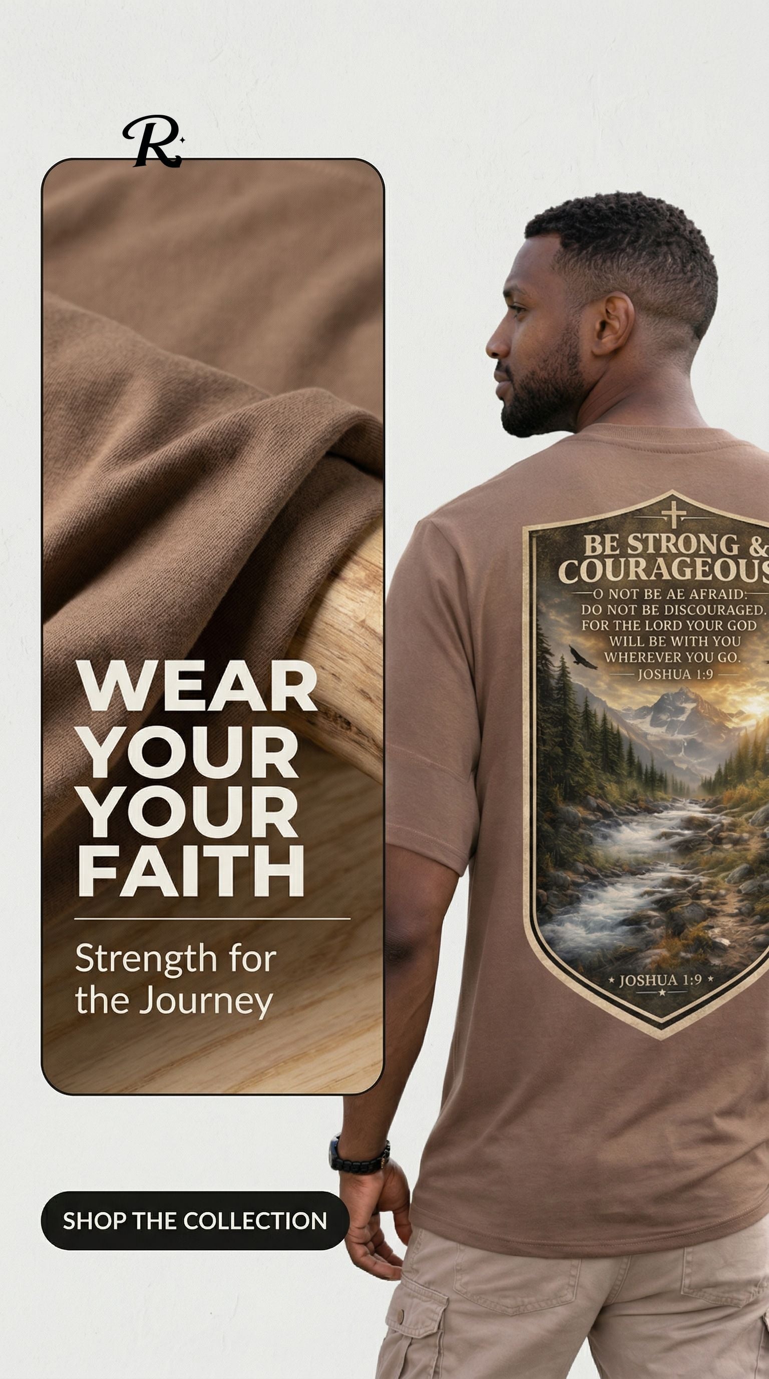 Strong and Courageous T-Shirt