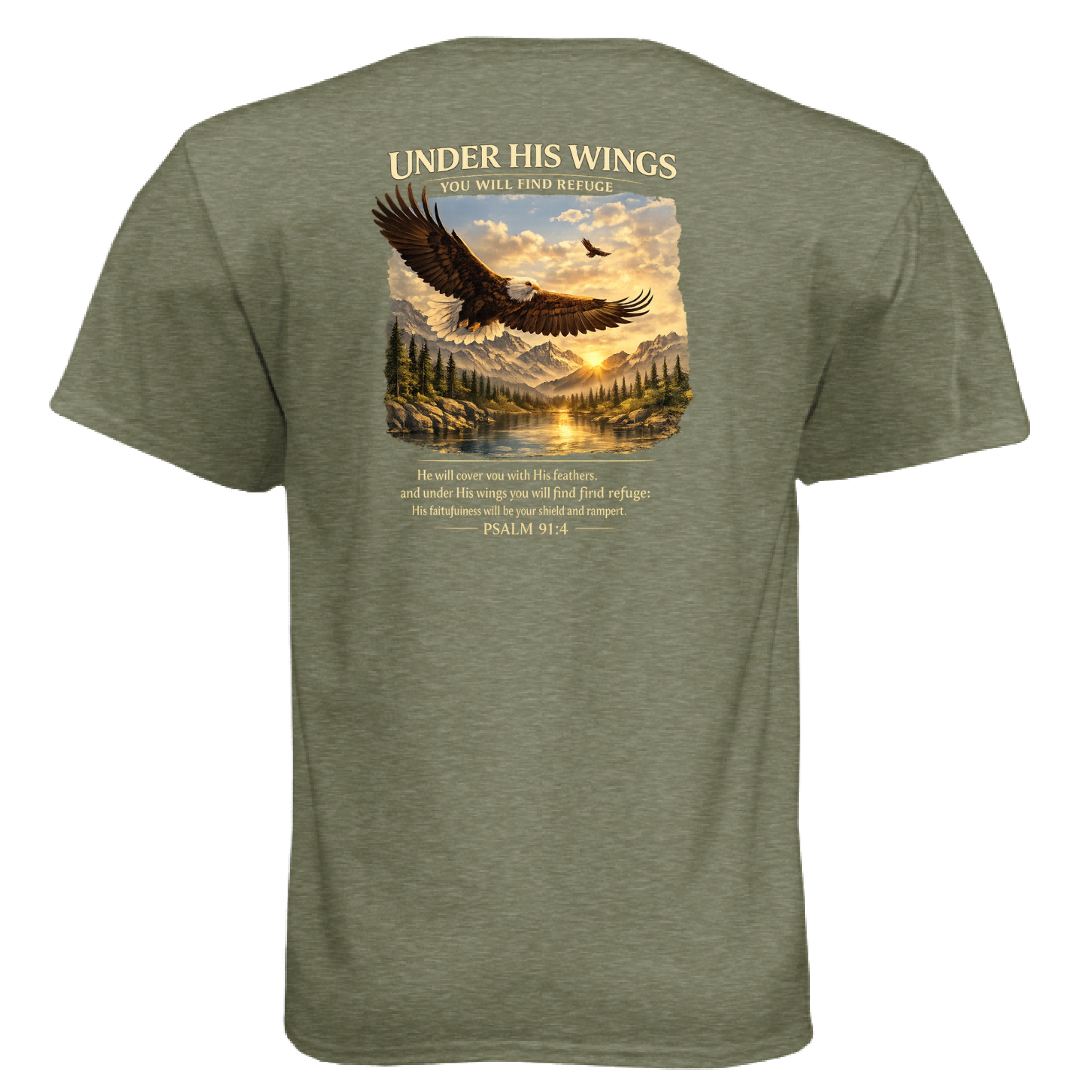 MILITARY GREEN - BACK